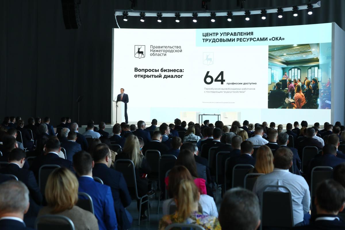 В мероприятии участвовали около 250 предпринимателей Нижегородской области