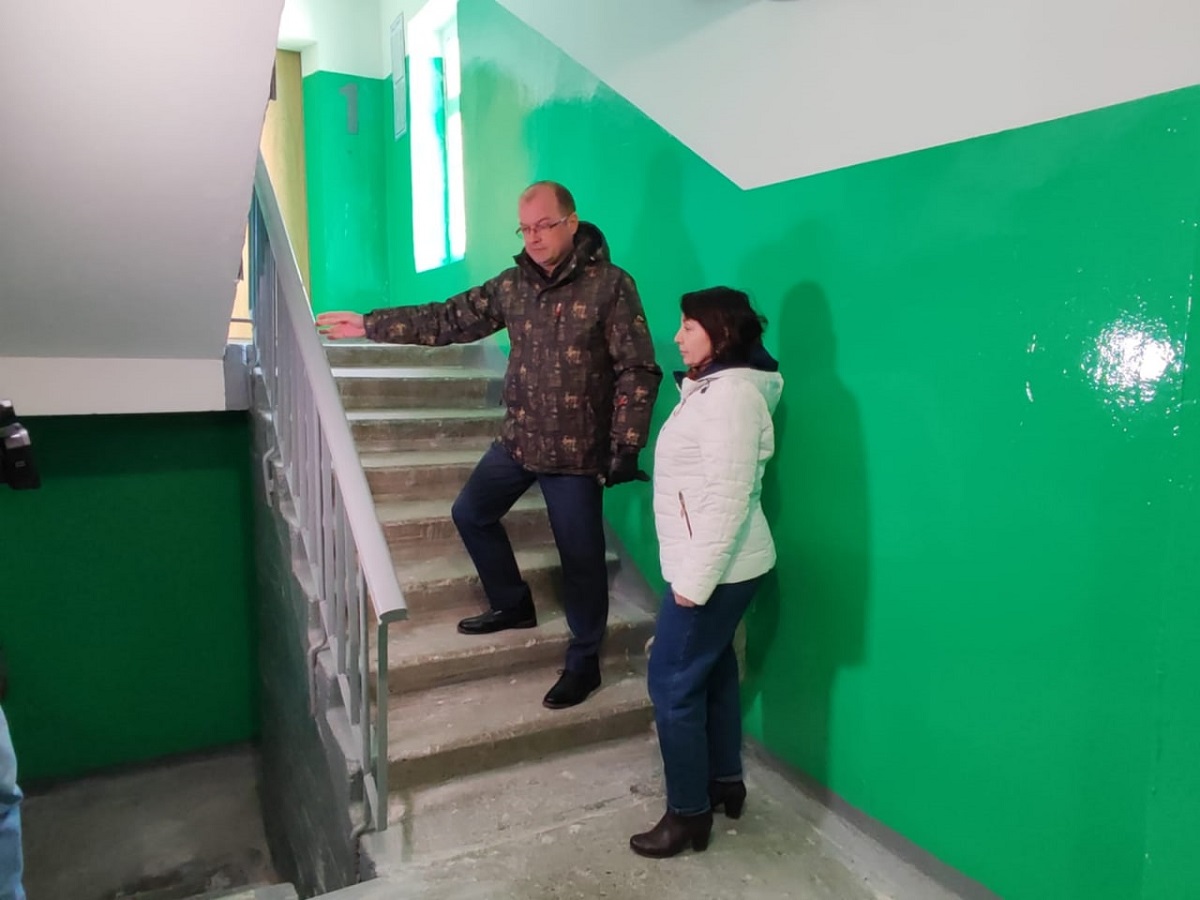 Дзержинские коммунальщики с начала года отремонтировали по требованию Нижегородской ГЖИ 11 подъездов