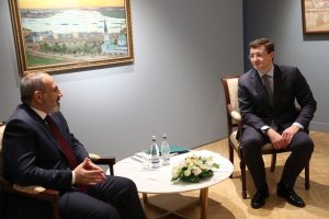 Глеб Никитин представил Николу Пашиняну промышленный и&nbsp;научно-образовательный потенциал Нижегородской области