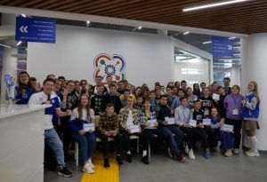 В&nbsp;профориентационной школе на&nbsp;базе технопарка «Кванториум Саров» школьники представили свои проекты