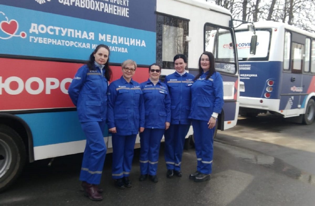 «Поезда здоровья» за неделю побывали в 15 населенных пунктах Нижегородской области