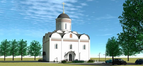 Храм в честь святого князя Владимира заложили в Приокском районе Нижнего Новгорода