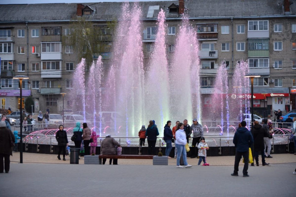 Городские фонтаны в Дзержинске будут запущены ко Дню Победы