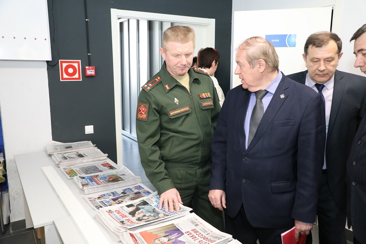 Военный комиссар ознакомился с работой Нижегородского областного информационного центра 