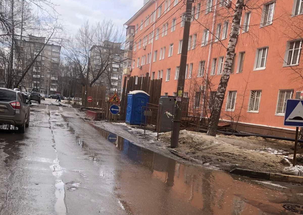 Администрация Ленинского района прокомментировала затопление на улице Подводников