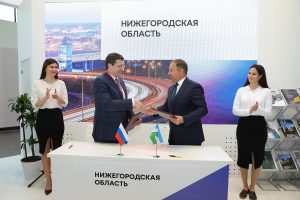 Глеб Никитин и&nbsp;Нормат Турсунов подписали меморандум о&nbsp;намерениях сотрудничества между Нижегородской и&nbsp;Навоийской областями