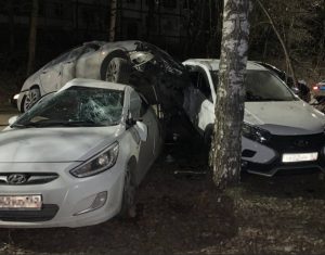 17-летний подросток устроил ДТП с тремя авто в Советском районе Нижнего Новгорода