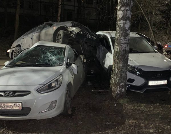 17-летний подросток устроил ДТП с тремя авто в Советском районе Нижнего Новгорода