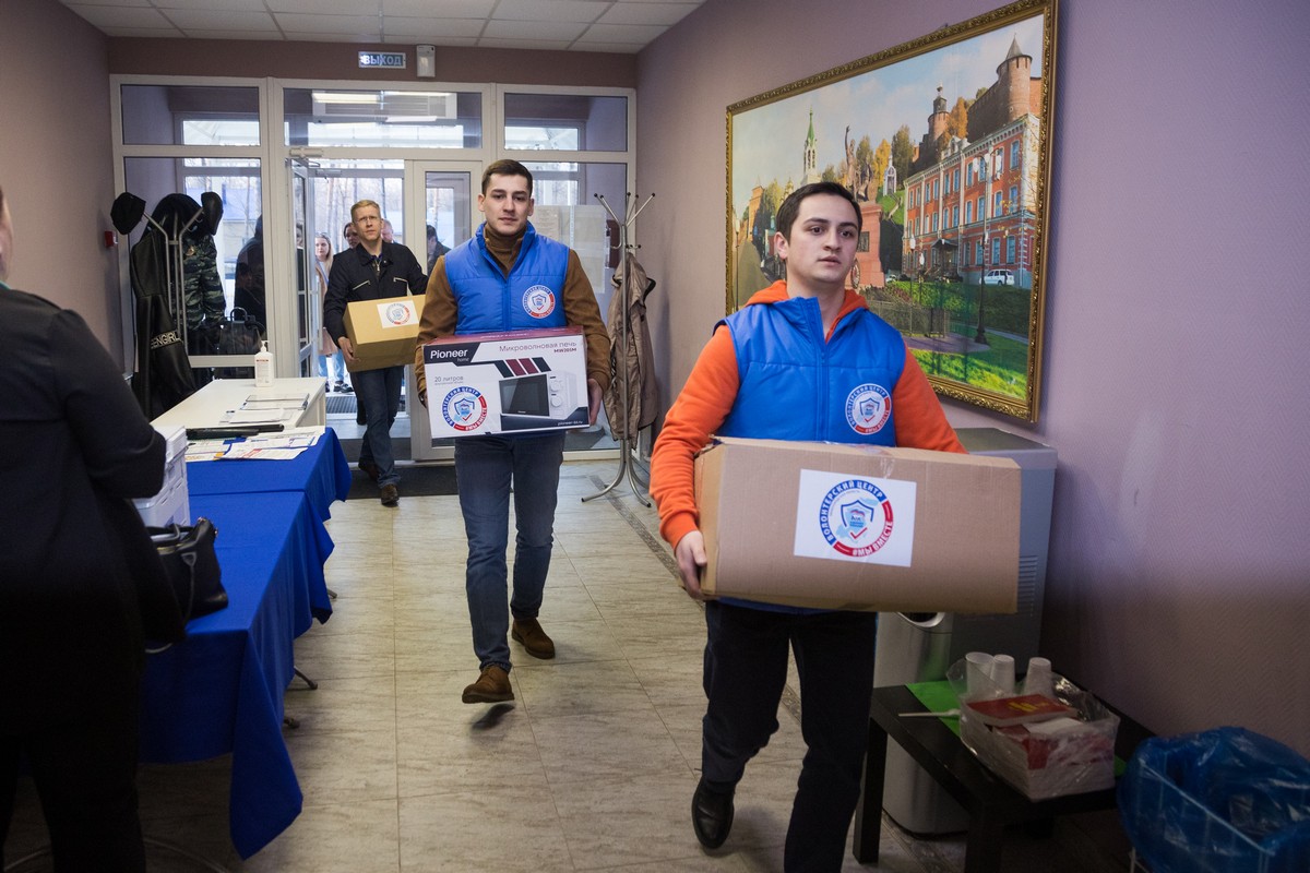 Пункты временного размещения в Нижегородской области продолжают обеспечивать всем необходимым