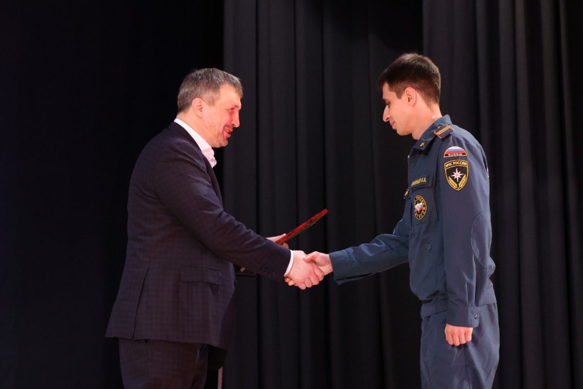 Иван Носков поздравил пожарных Дзержинска накануне профессионального праздника