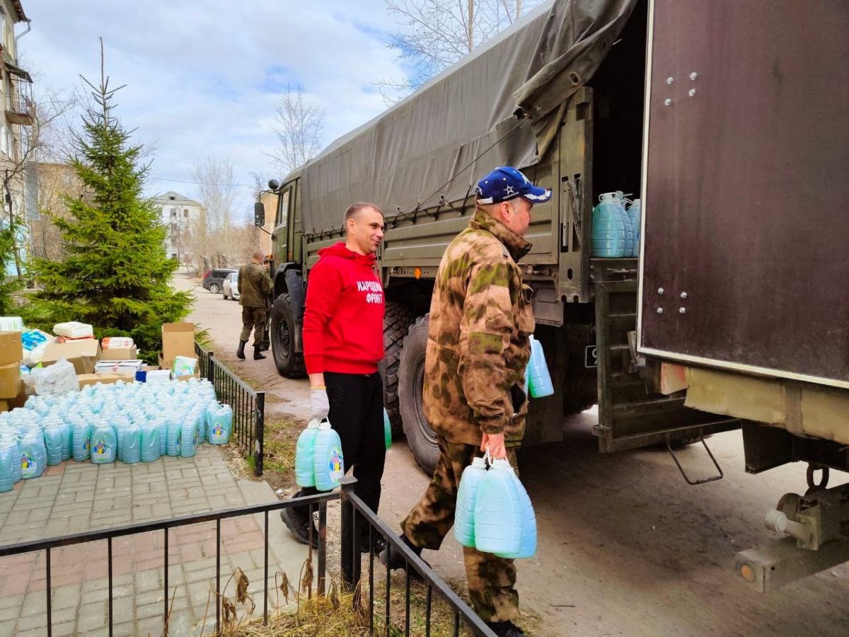 Нижегородские активисты отправили еще 15 тонн гуманитарной помощи на Донбасс