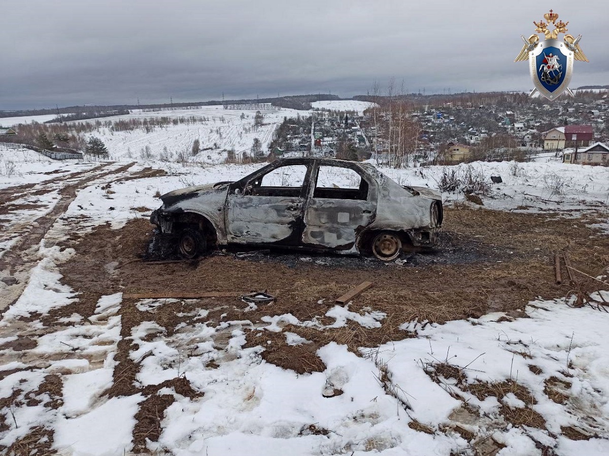 автомобиль сгорел в Приокском районе