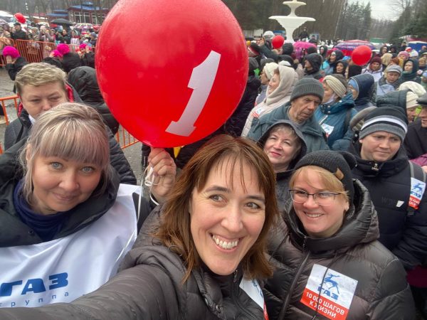 Акция «10 000 шагов к жизни» проходит в Автозаводском парке Нижнего Новгорода