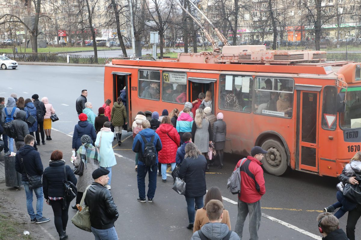 100% трамваев вышли на линии в Нижнем Новгороде 25 ноября
