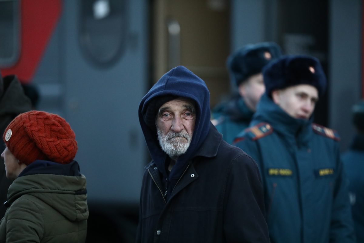 Третий поезд с эвакуированными жителями Донбасса прибыл в Нижний Новгород