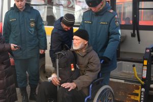 Третий поезд с эвакуированными жителями Донбасса прибыл в Нижний Новгород