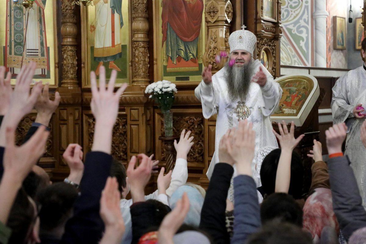 Опубликованы фото, как прошли пасхальные богослужения в Нижнем Новгороде