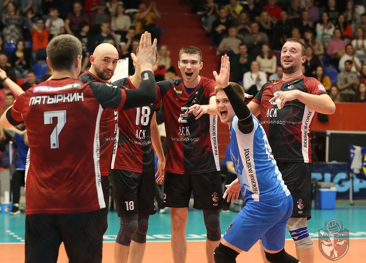 «Зенит» станет соперником нижегородского волейбольного клуба АСК в раунде плей-офф