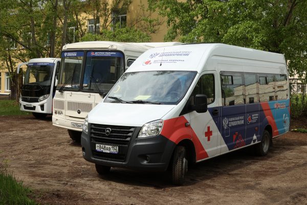 «Поезд здоровья» работает в пригородных поселках Дзержинска