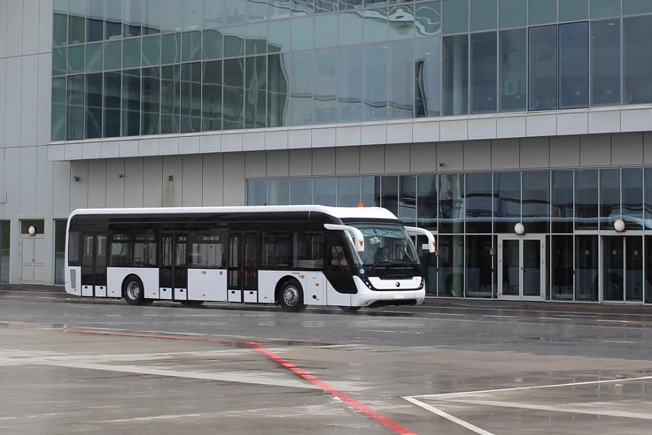 Перронный автобус на 130 человек появился в нижегородском аэропорту