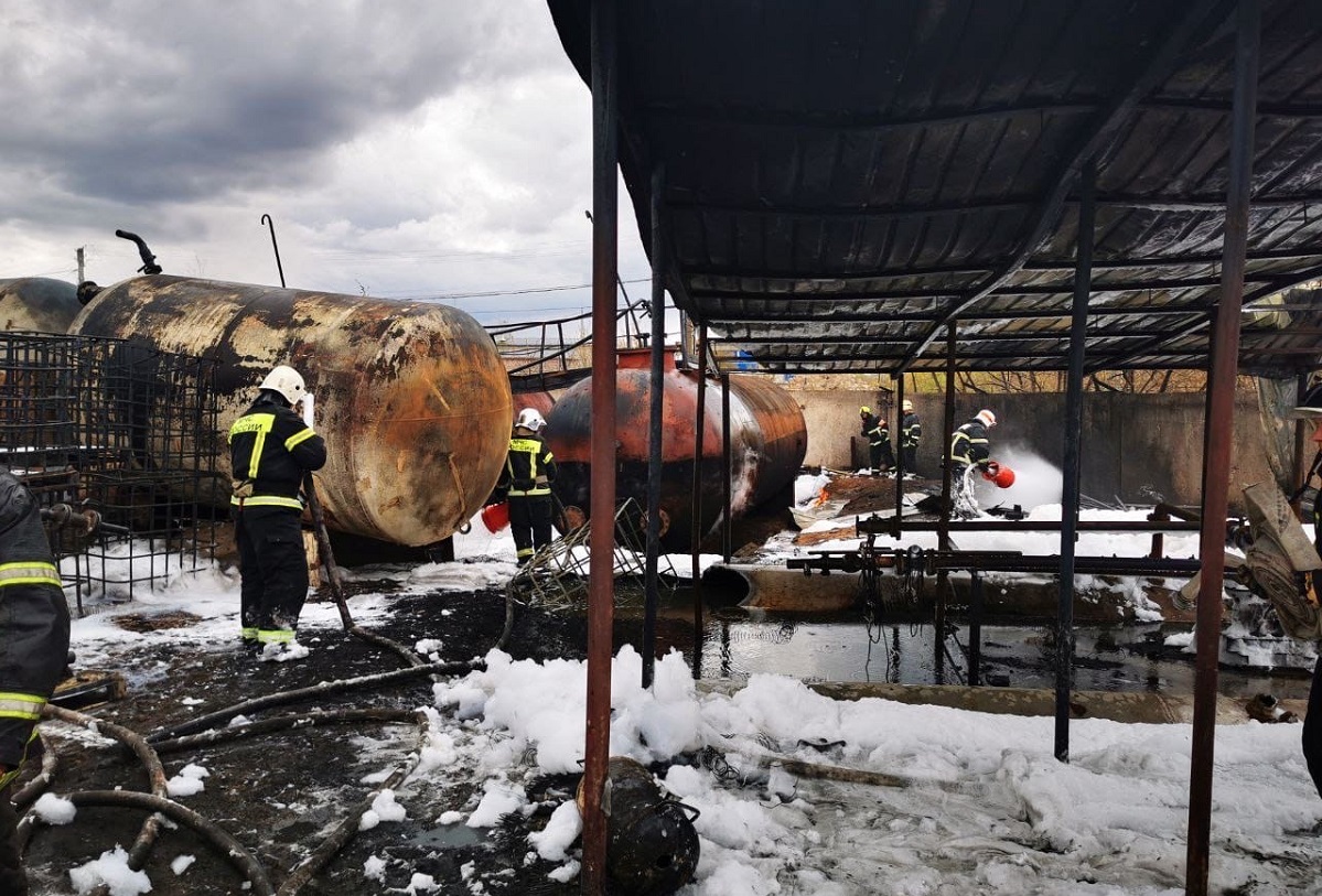 Пожар на заводе «Капролактам» полностью ликвидирован