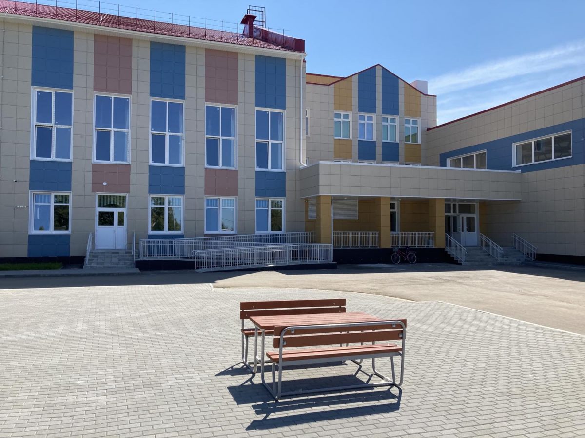 В Нижегородской области открыли новую школу на 300 мест