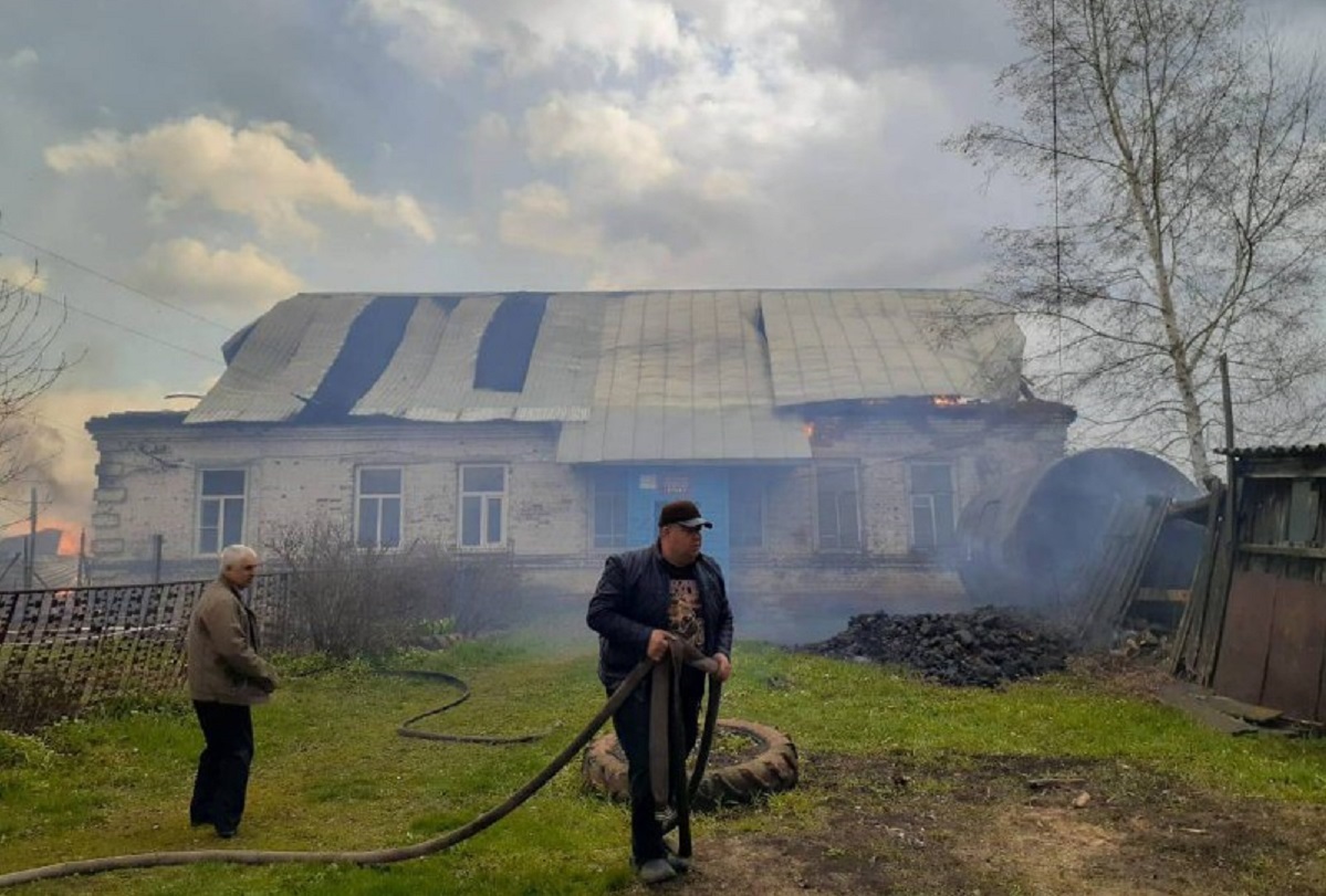 ФАП в селе Шерстино Арзамасского района пострадал в результате пожара