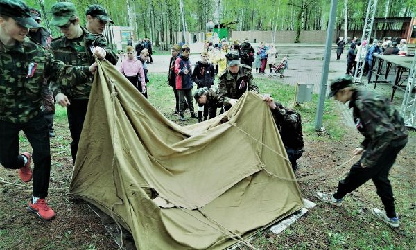 Дети с ограниченными возможностями здоровья приняли участие в военно-патриотической игре «Зарница»