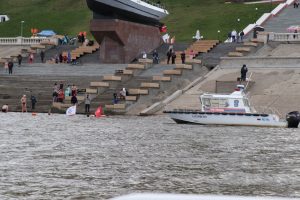 Нижегородцы устроили массовый заплыв в&nbsp;Волге