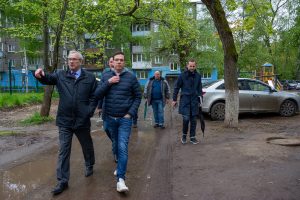 У детского сада №368 отремонтируют проезжую часть и тротуар после обращения нижегородцев к&nbsp;мэру
