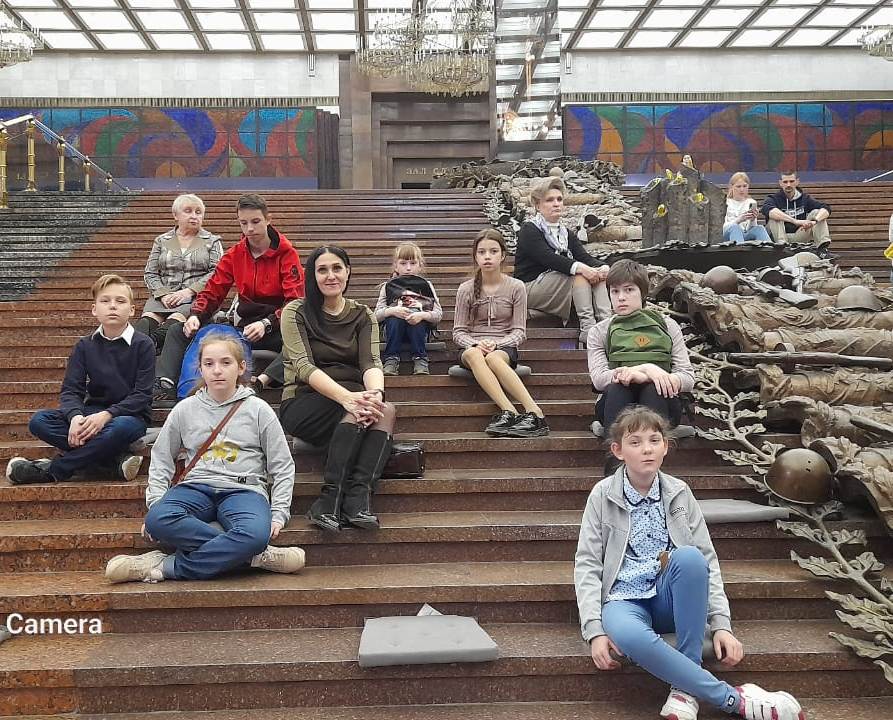 Дети из кстовского социально-реабилитационного центра «Алый парус» посетили музей в Москве
