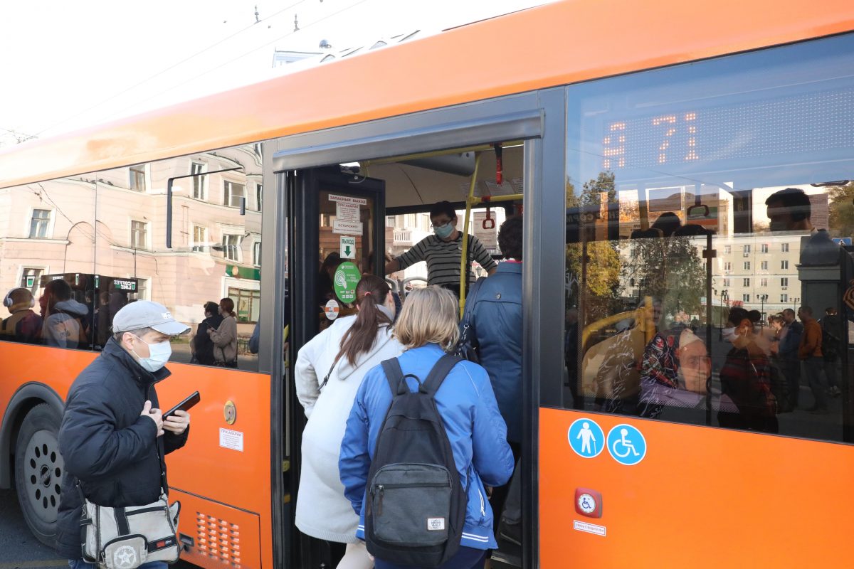 В нижегородском общественном транспорте появятся более заметные информационные табло