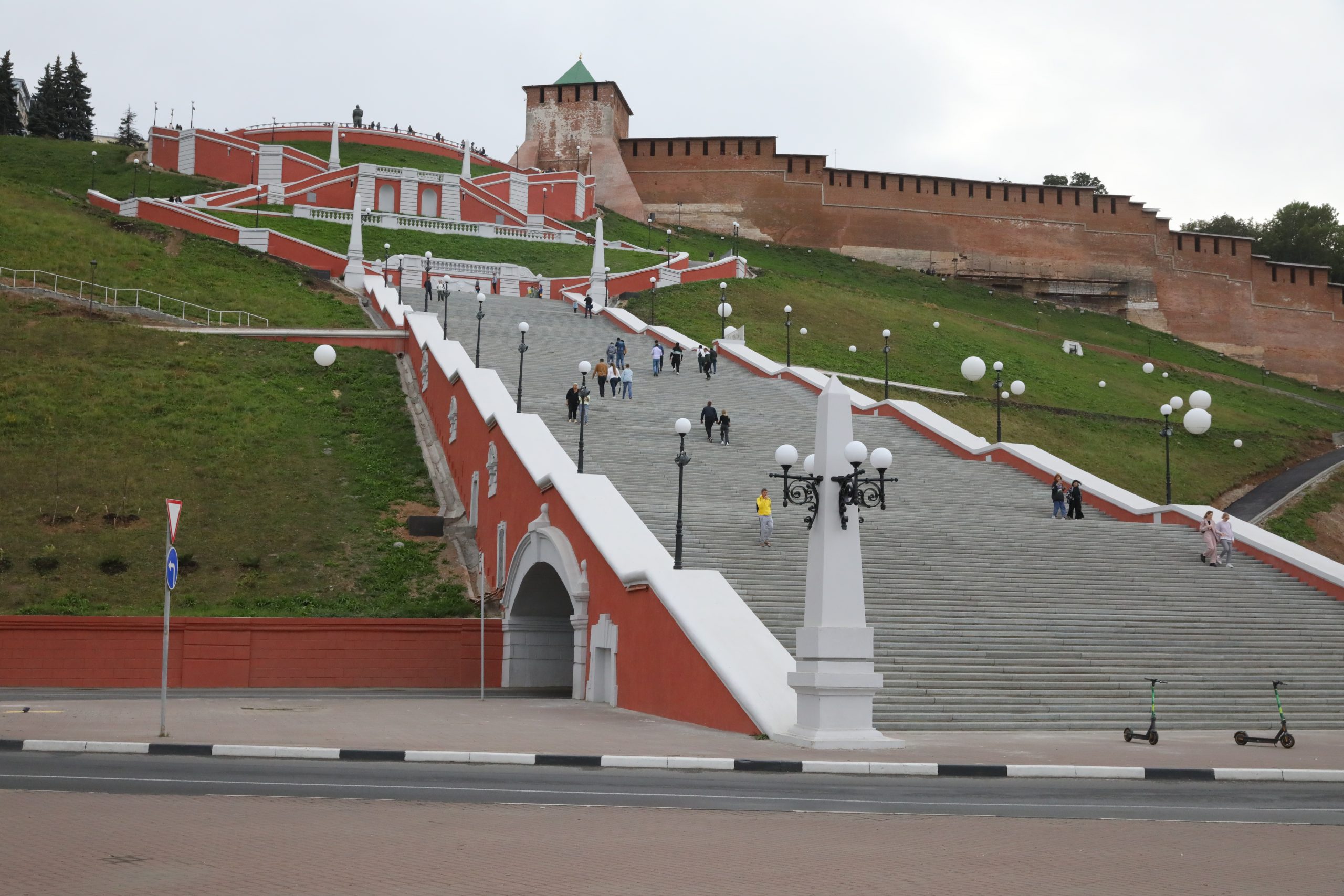 Нижегородский Кремль Чкаловская лестница