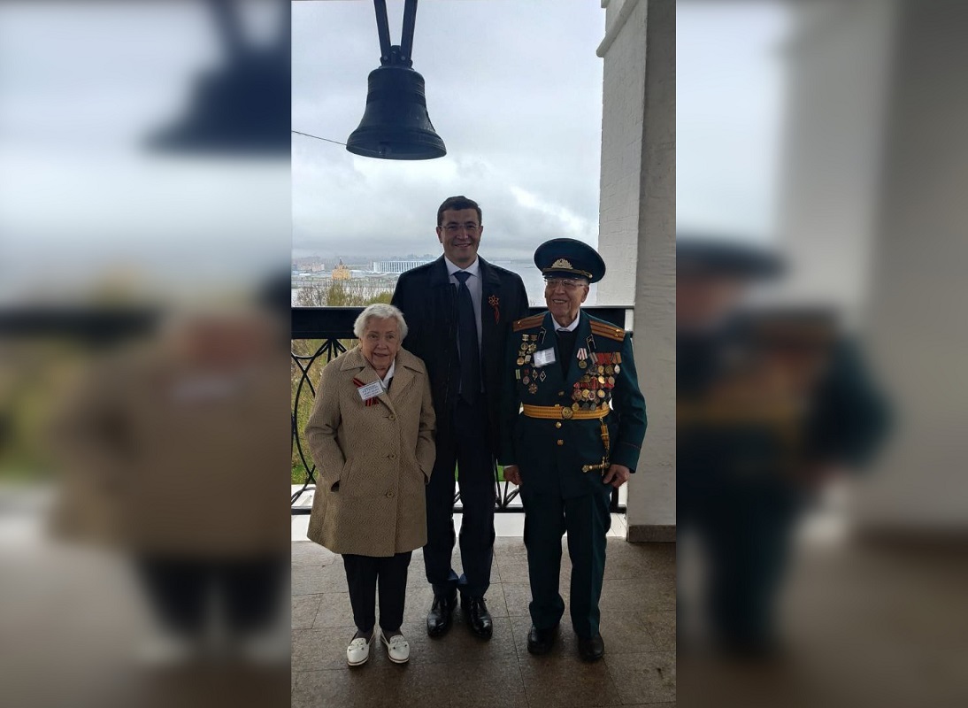 Глеб Никитин встретился с ветеранами Великой Отечественной войны из Нижегородской области
