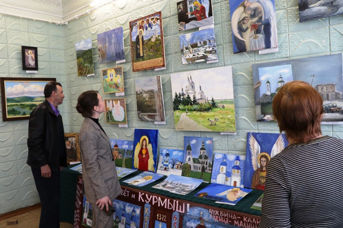 Выставка в честь 650-летия Курмыша открылась в музее Спасского района