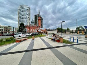 Брусчатку выложат около Соборной мечети в Нижнем Новгороде к 9&nbsp;июля