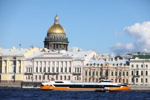 Нижегородская область представила судно на подводных крыльях «Метеор» на ПМЭФ в 2022&nbsp;году