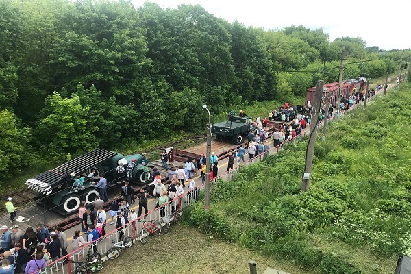«Поезд Победы» прибыл в Заволжье в День памяти и скорби
