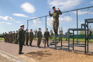 Новый военно-спортивный городок оборудован в лагере «Хочу стать десантником»