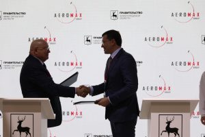 Глеб Никитин подписал соглашение о&nbsp;сотрудничестве с&nbsp;председателем совета директоров «Аэромакс» Валерием Шанцевым