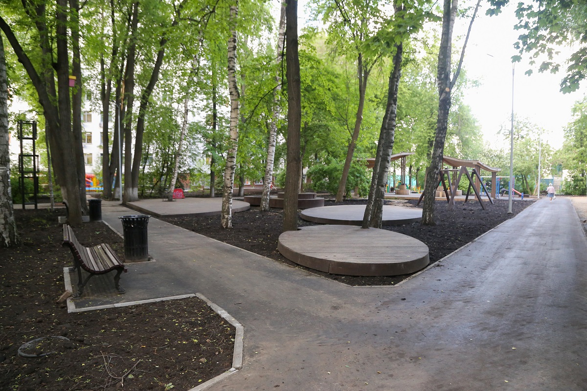 В Нижнем Новгороде завершилось благоустройство парка имени Свердлова