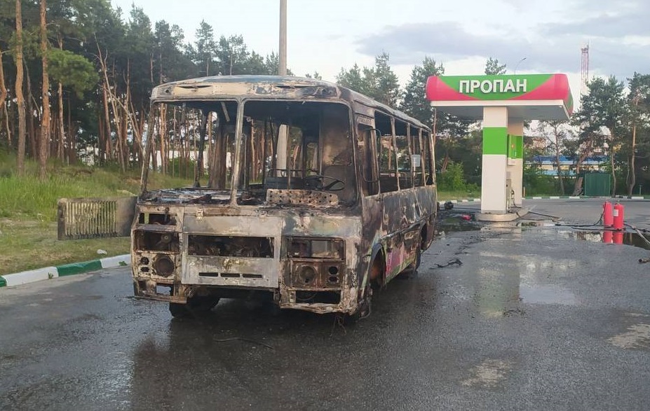 Названа предварительная причина возгорания «ПАЗика» в Дзержинске