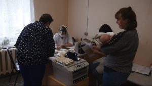 В&nbsp;10 районах Нижегородской области маленькие пациенты прошли медосмотр в&nbsp;мобильном комплексе