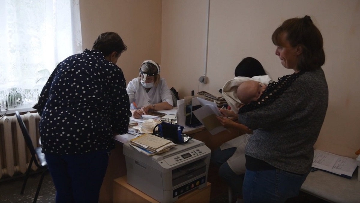 В 10 районах Нижегородской области маленькие пациенты прошли медосмотр в мобильном комплексе