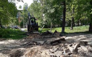 Детский игровой комплекс «Самолет» появится в благоустроенном сквере на улице Чаадаева