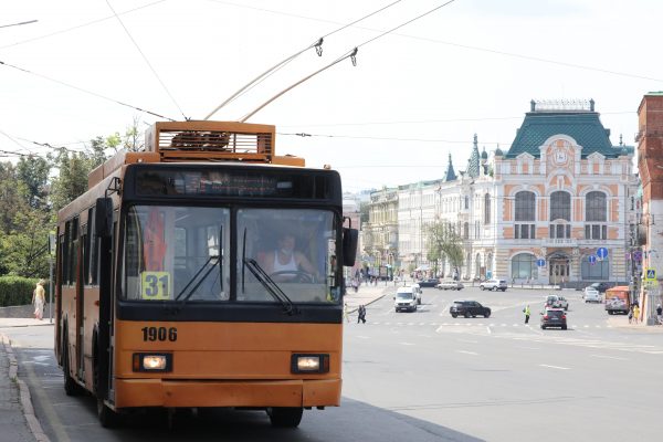 Все троллейбусы вышли на маршруты в Нижнем Новгороде 26 октября