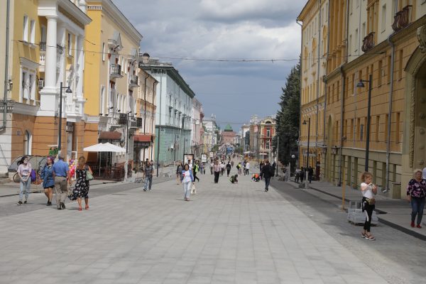 Пожар произошёл на Большой Покровской в Нижнем Новгороде