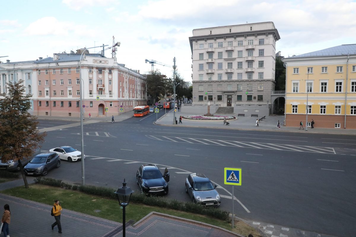 Площадь Минина и Пожарского частично перекроют до 26 августа