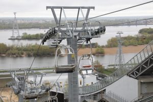 Канатный подъемник на Сенной площади полностью готов
