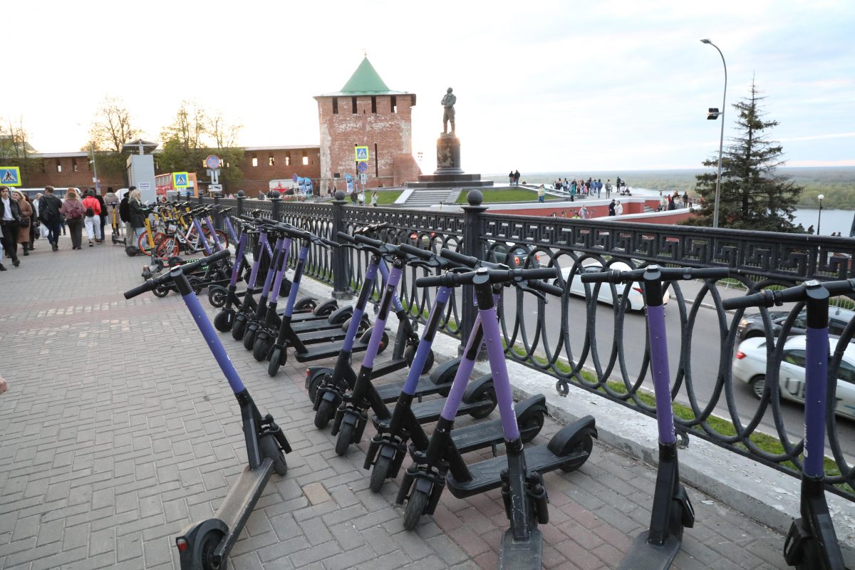Новые правила использования электросамокатов установили в Нижнем Новгороде